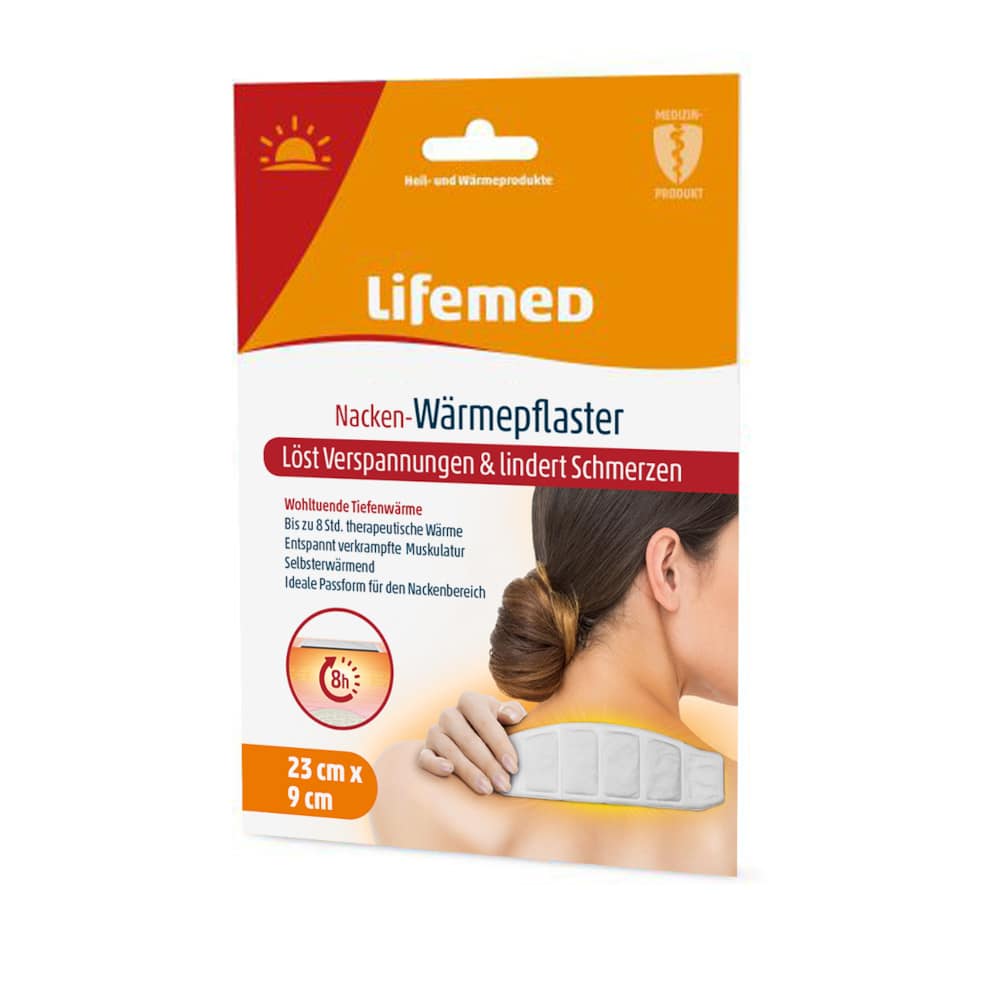 Lifemed Nacken-Wärmepflaster 23cm x 9cm  1 St Pflaster