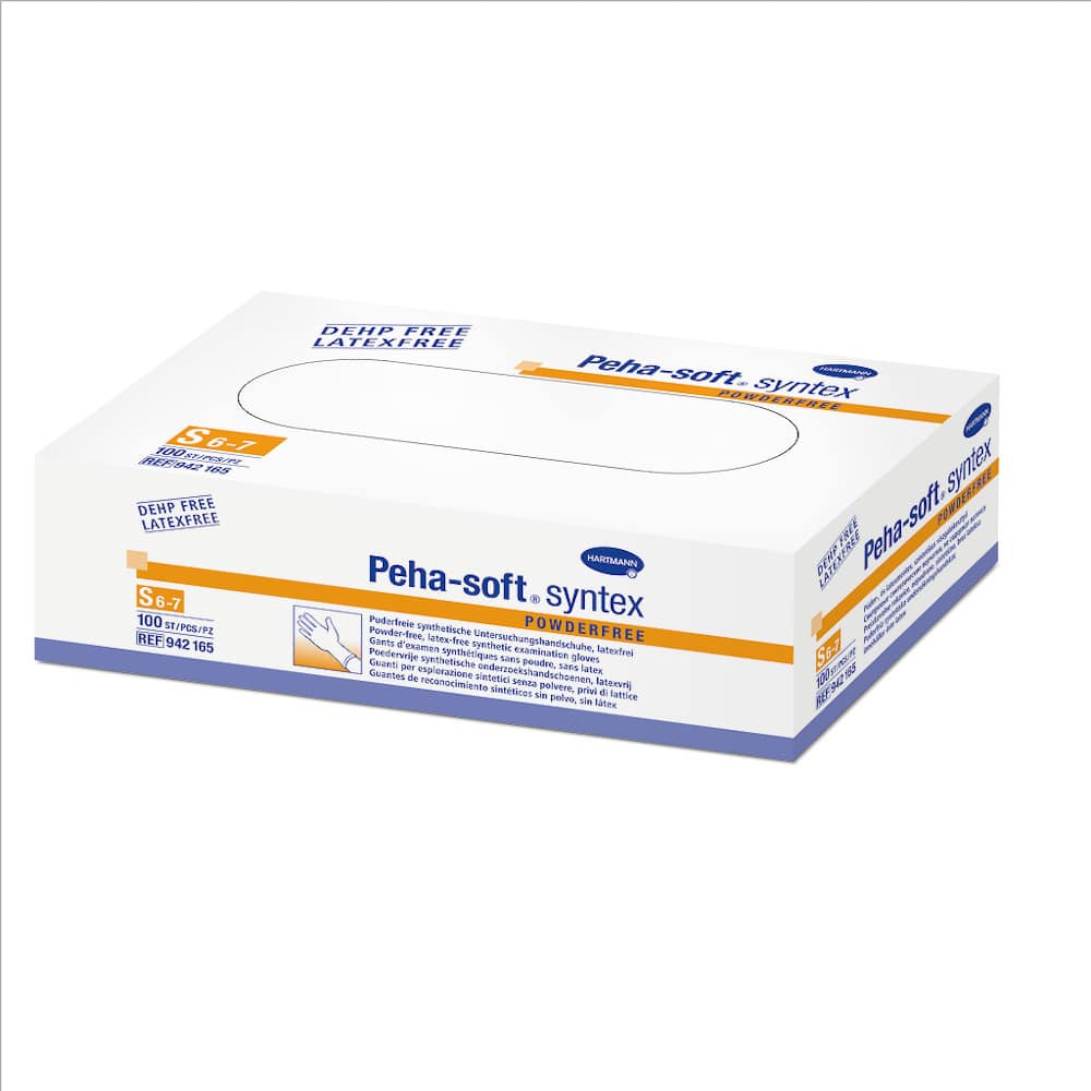 Peha-soft syntex powderfree S 100 St Handschuhe