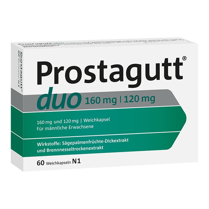 Prostagutt duo 160 mg/120 mg 60 St Weichkapseln