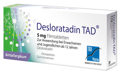 Desloratadin TAD 5 mg 100 St Filmtabletten