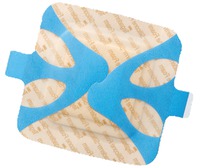 TEGADERM Silicone Foam Border FK 7,5x7,5 cm 10 St Verband