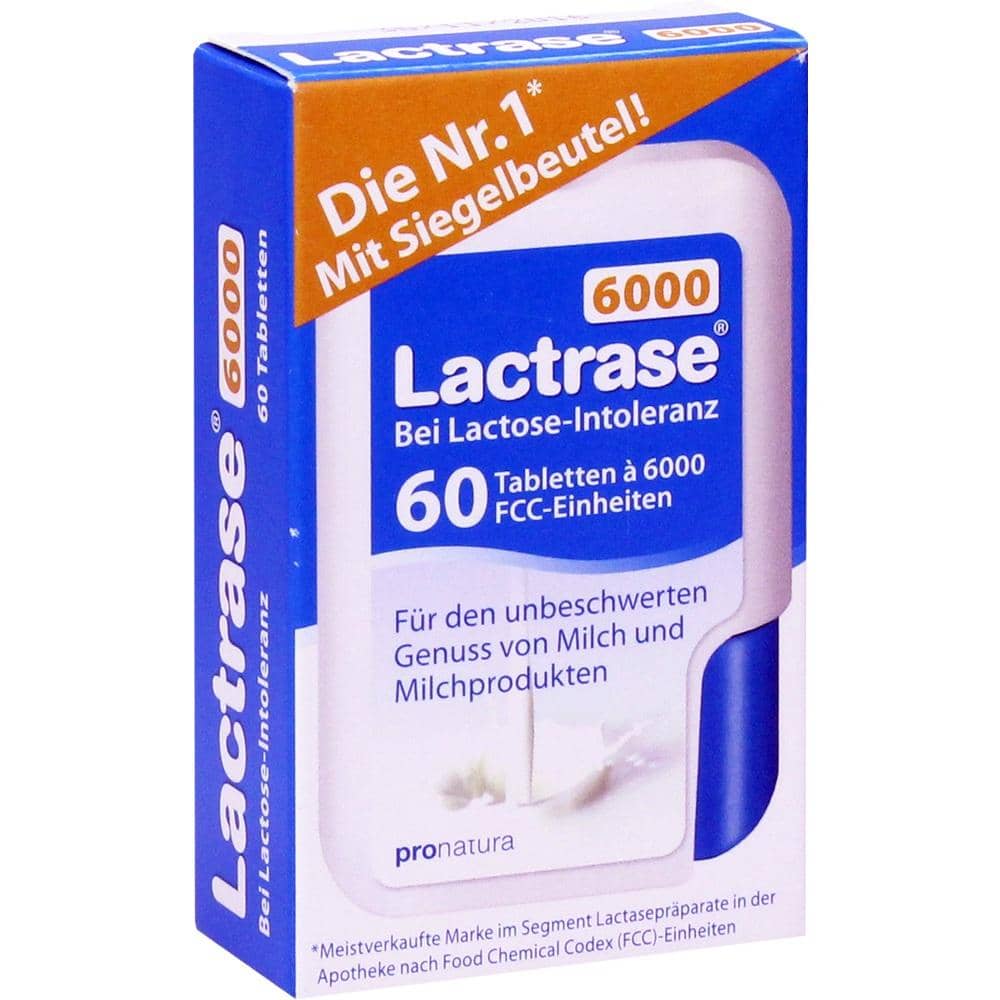 Lactrase 6000 FCC Tabletten im Klickspender 60 St Tabletten