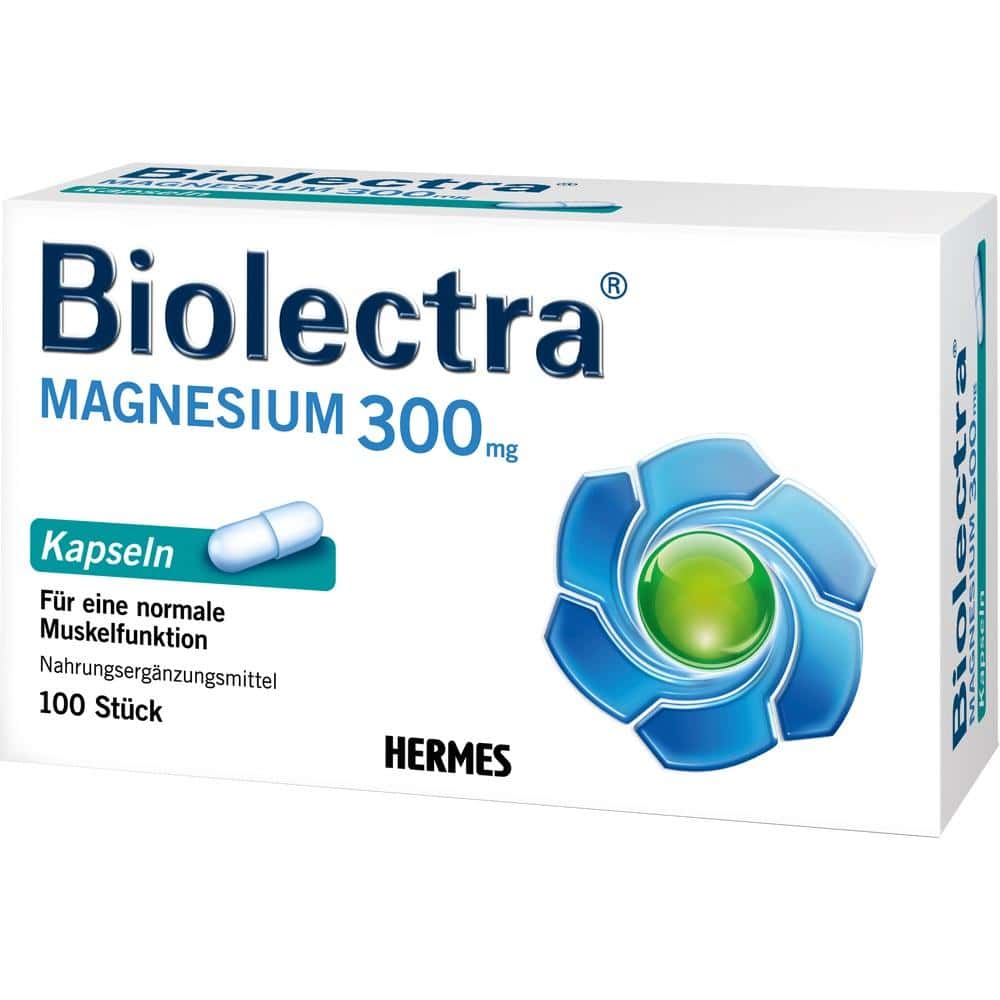 Biolectra MAGNESIUM 300mg 100 St Kapseln