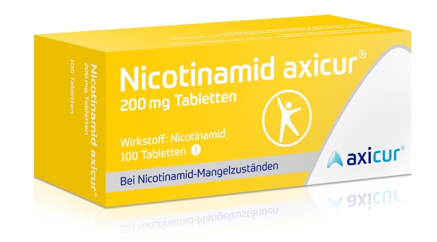 Nicotinamid axicur 200 mg  100 St Tabletten