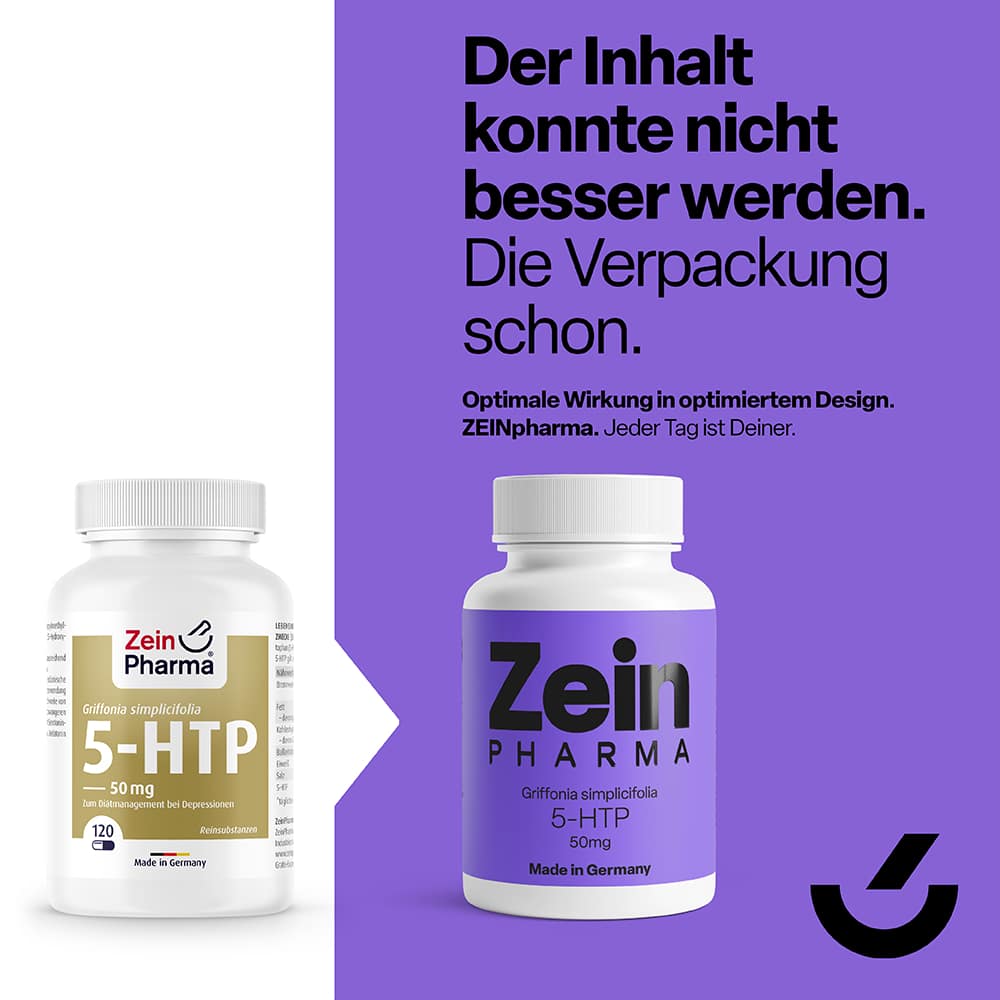 Zein Pharma Griffonia simplicifolia 5-HTP 50 mg 120 St Kapseln