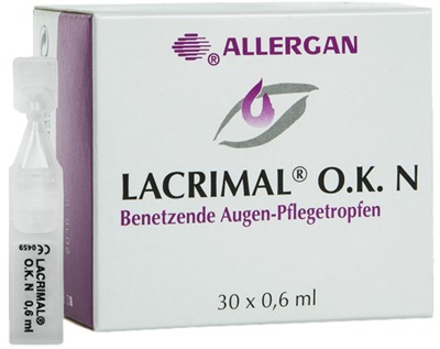 ALLERGAN LACRIMAL O.K. N Augentropfen 30X0.6 ml Augentropfen
