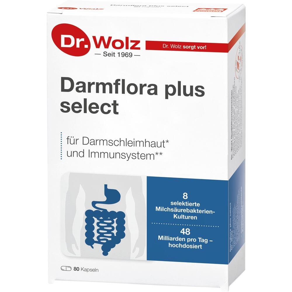 Dr. Wolz Darmflora plus select  80 St Kapseln