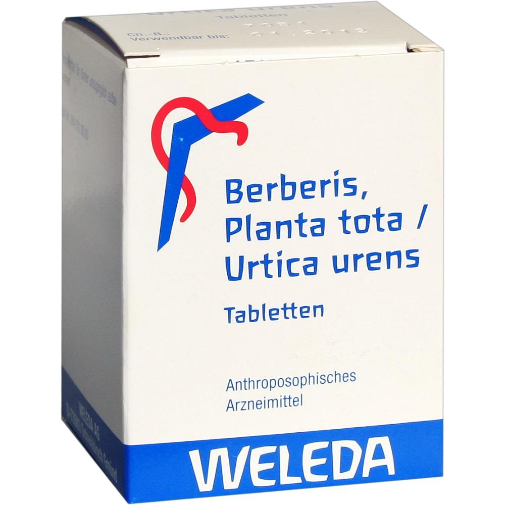 WELEDA BERBERIS PLANTA tota/Urtica urens Tabletten 200 St Tabletten
