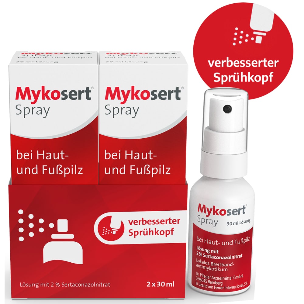 Mykosert Spray  2X30 ml Lösung