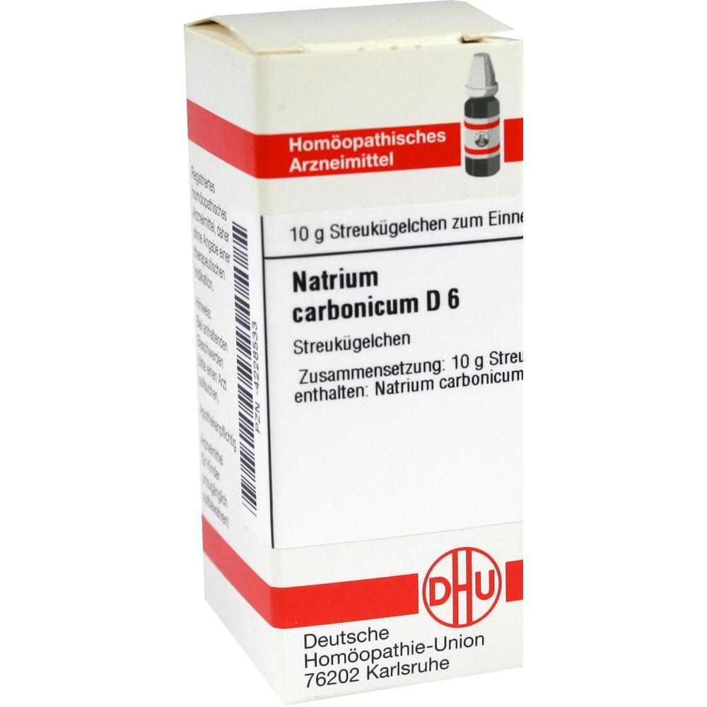 NATRIUM CARBONICUM D 6 Globuli 10 g Globuli
