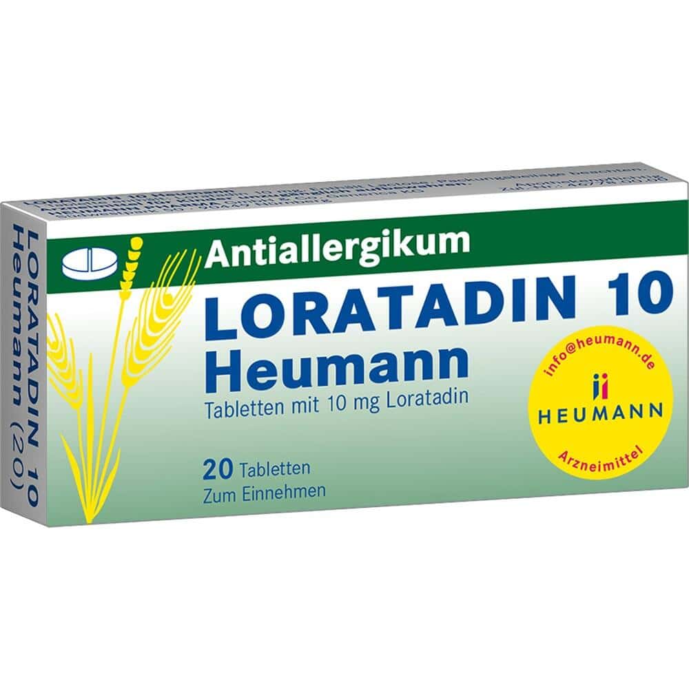 LORATADIN 10 Heumann 20 St Tabletten