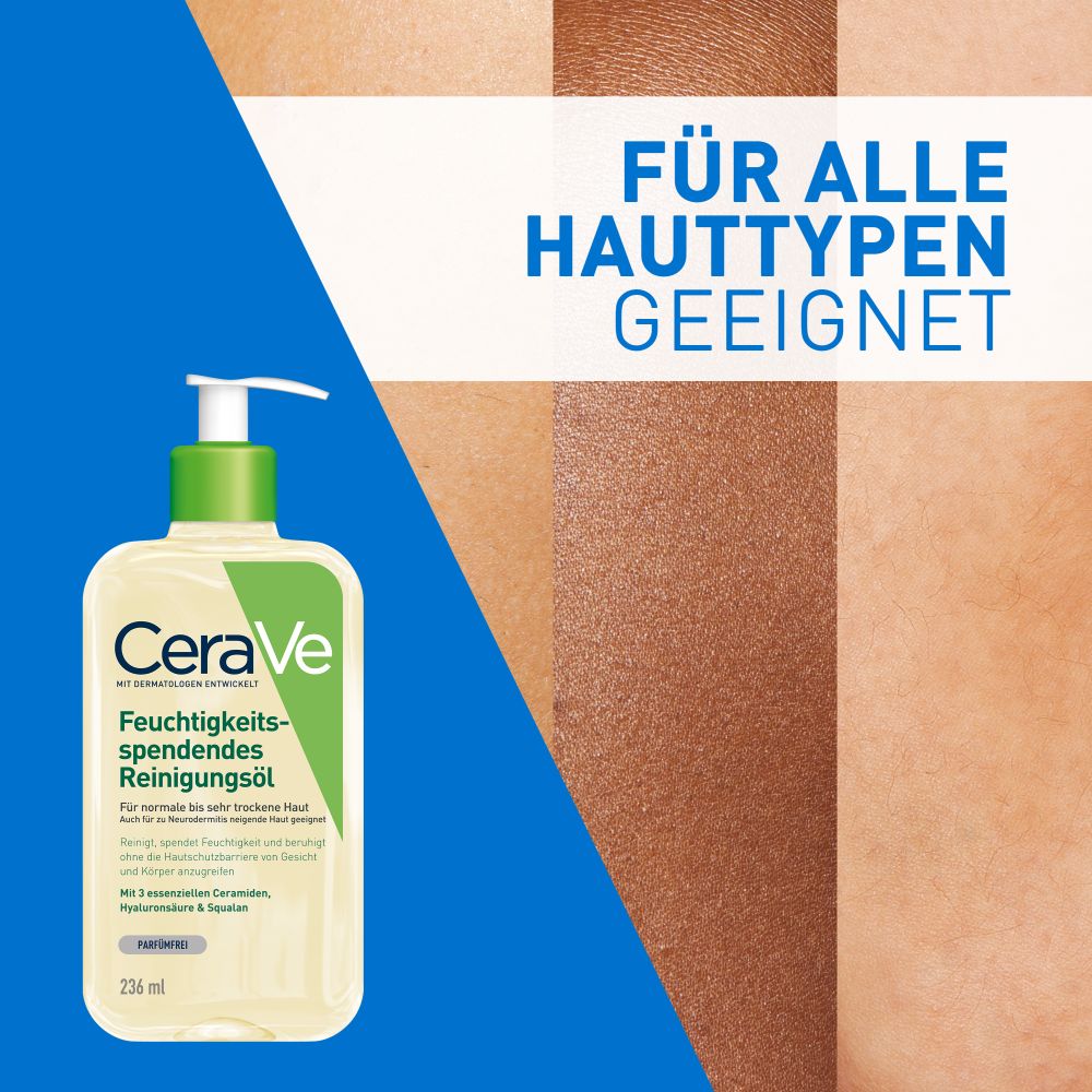 CeraVe Feuchtigkeitsspendendes Reinigungsöl 236 ml Gel