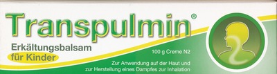 Transpulmin Erkältungsbalsam für Kinder 100 g Creme