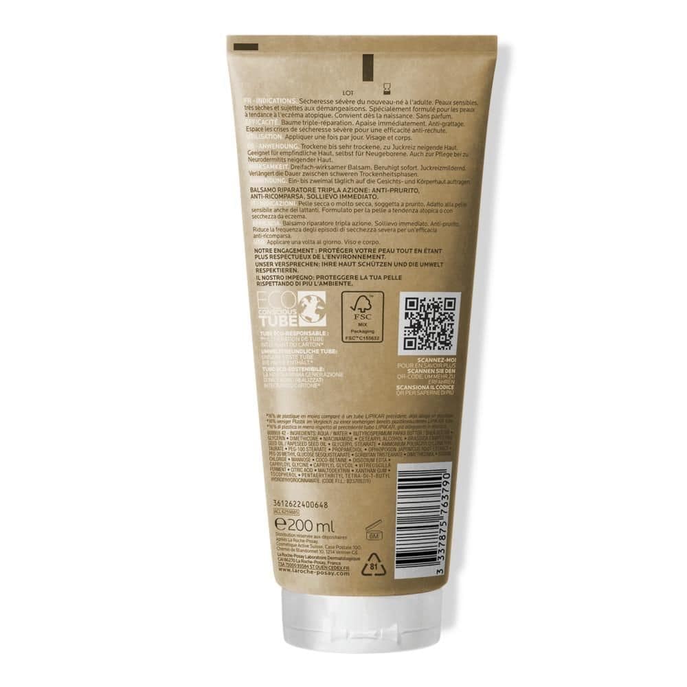 LA ROCHE-POSAY LIPIKAR BAUME AP+M  200 ml Creme