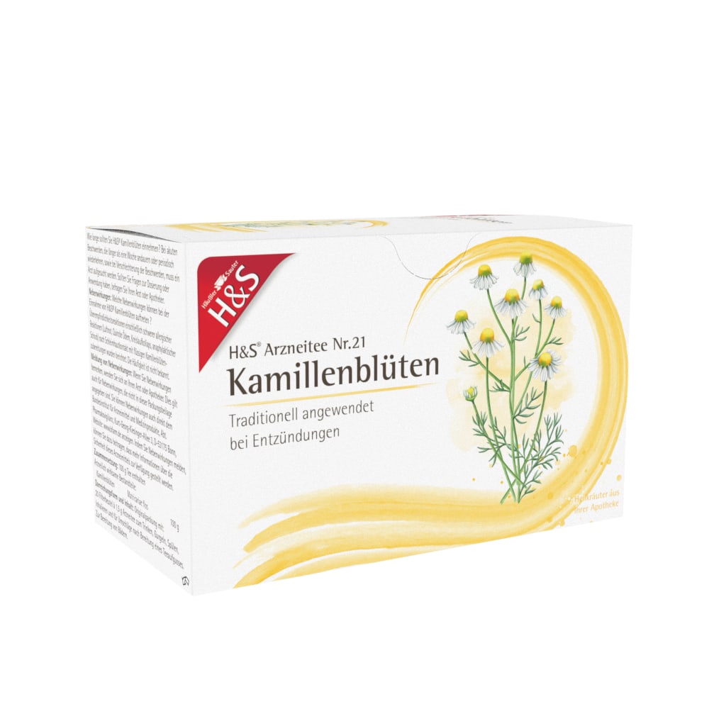 H&S Arzneitee Kamillenblüten 20X1.5 g Filterbeutel