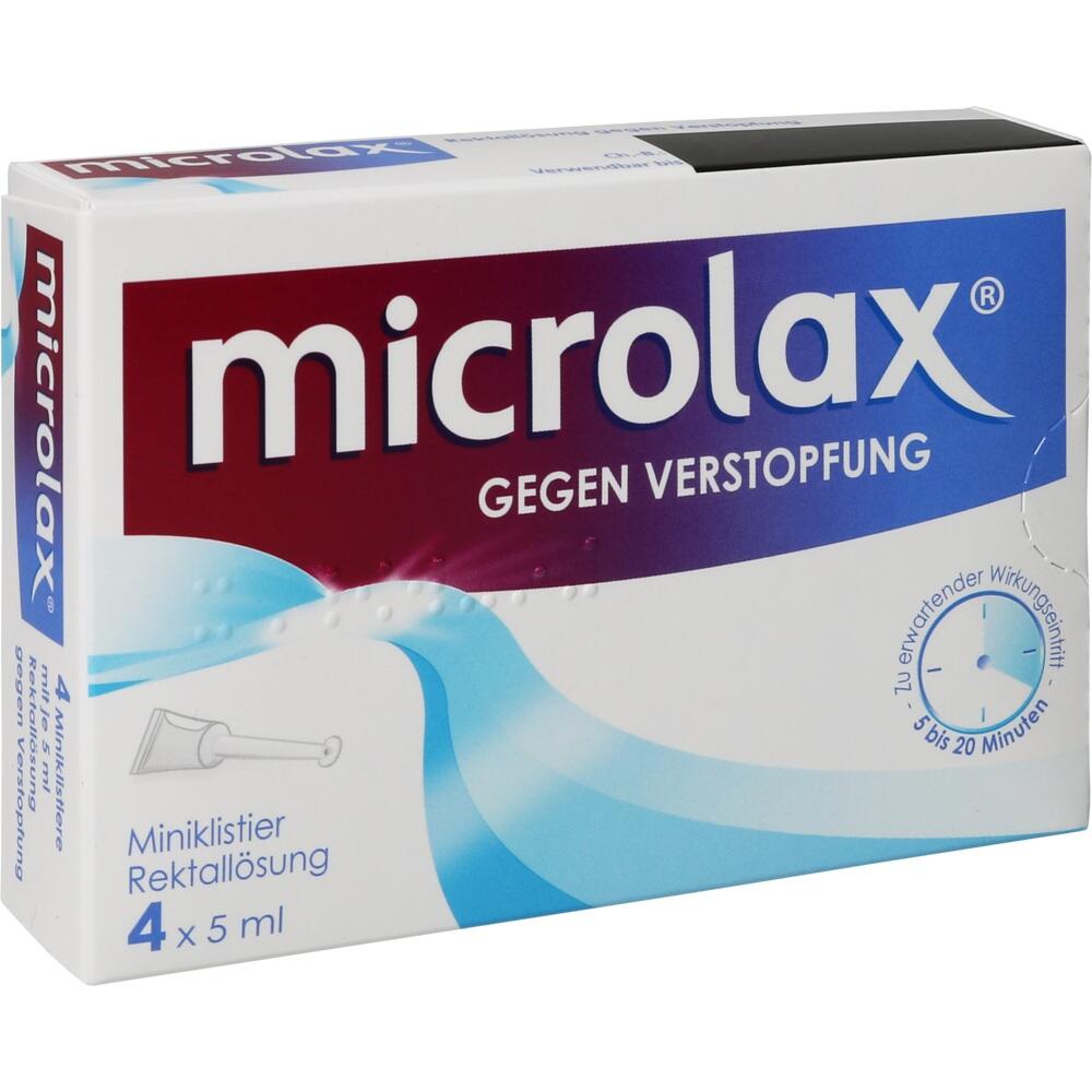 microlax GEGEN VERSTOPFUNG für Kinder und Erwachsene