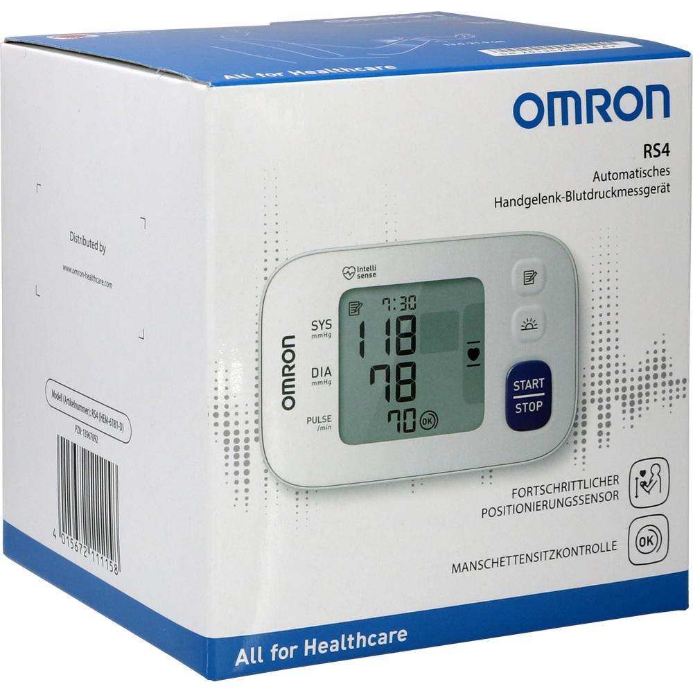 Omron Rs4 Handgelenk Blutdruckmessgerät Hem-6181-d 1 St