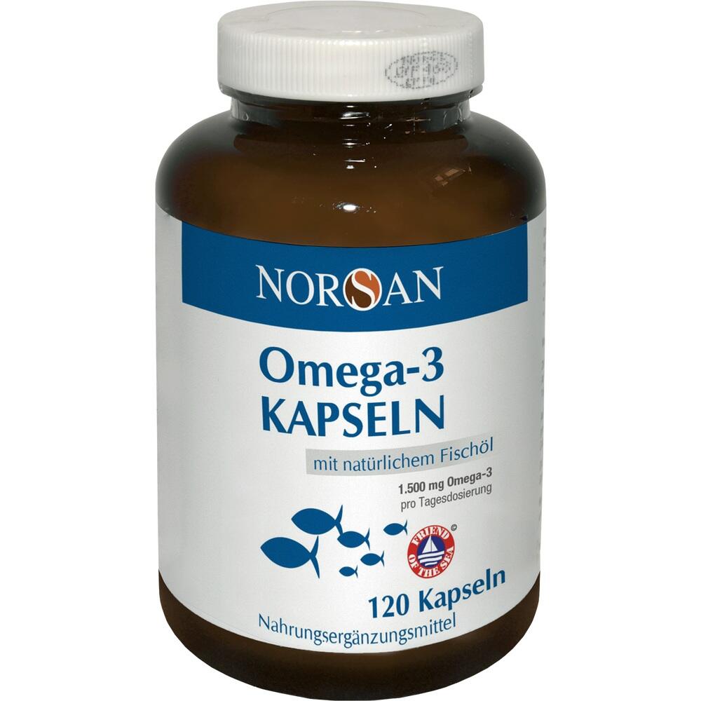 NORSAN Omega-3 Fischöl  120 St Kapseln