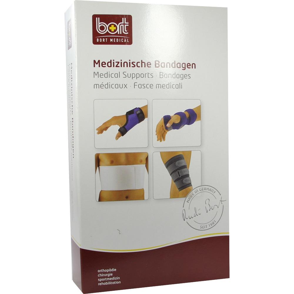 BORT Rippengürtel Herren large weiß 1 St