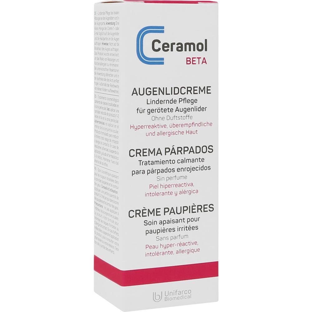 Ceramol Beta Augenlid-creme 10 ml Augencreme