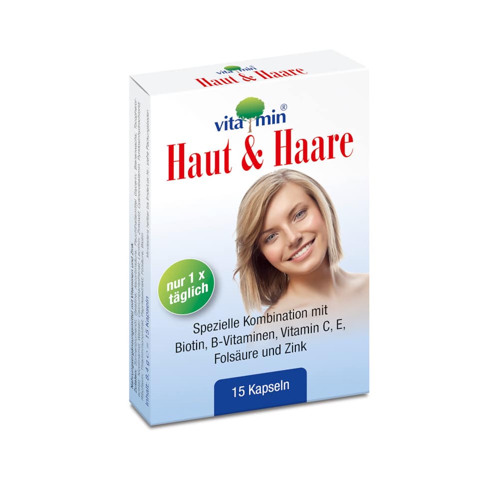 Vitamin HAUT + HAARE 15 St Kapseln