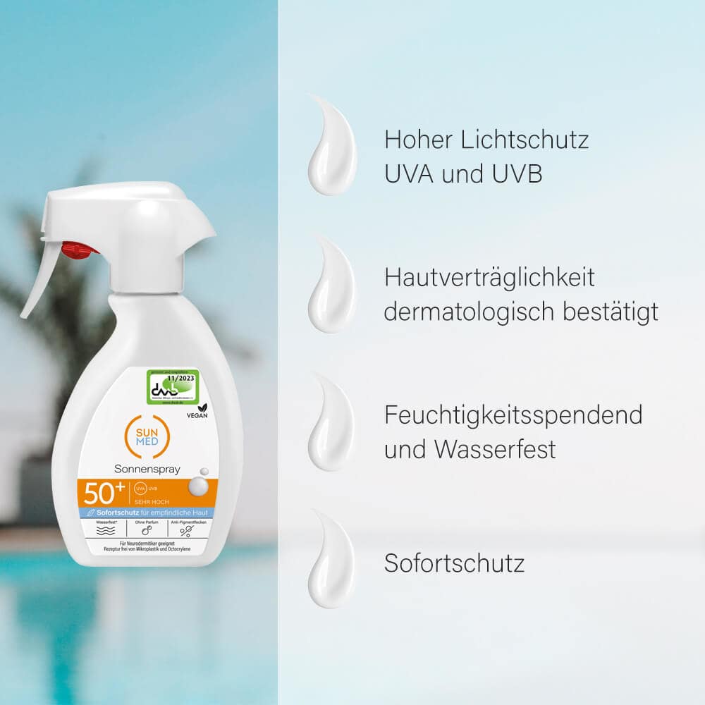 SUN MED Sonnenspray LSF 50+ + 10 % sparen* 220 ml Spray