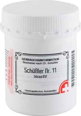 SCHÜSSLER Nr.11 Silicea D 12 Tabletten 1000 St Tabletten