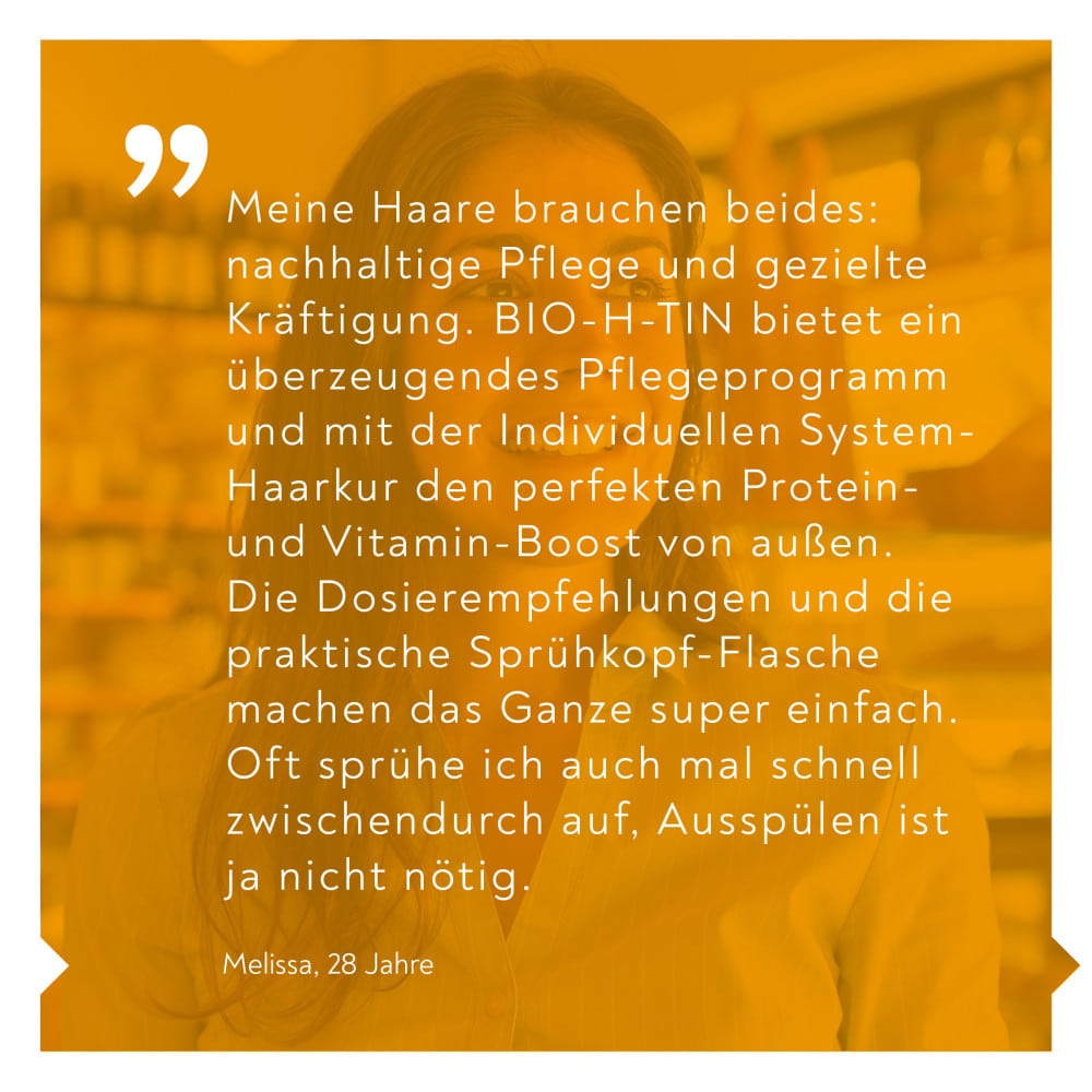 BIO-H-TIN Individuelle System-Haarkur 150 ml Spray