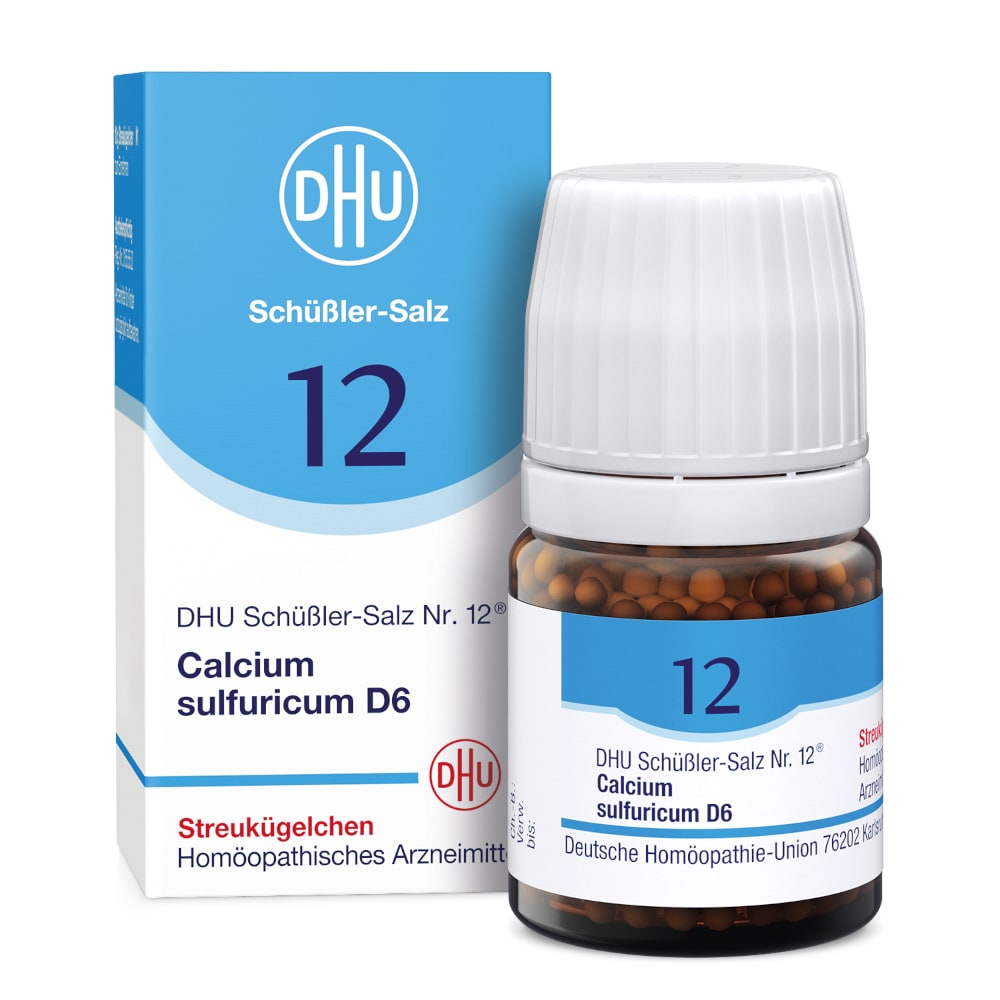 DHU Schüssler-Salz Nr. 12 Calcium sulfuricum D 6 Globuli 10 g Globuli