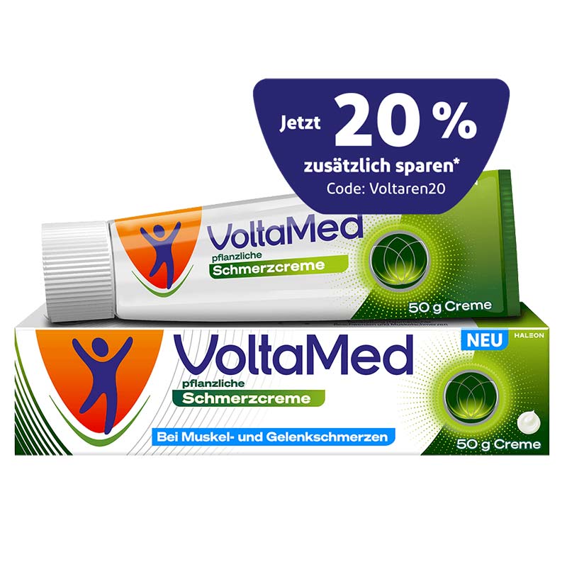 VoltaMed pflanzliche Schmerzcreme + 20% sparen* 50 g Creme