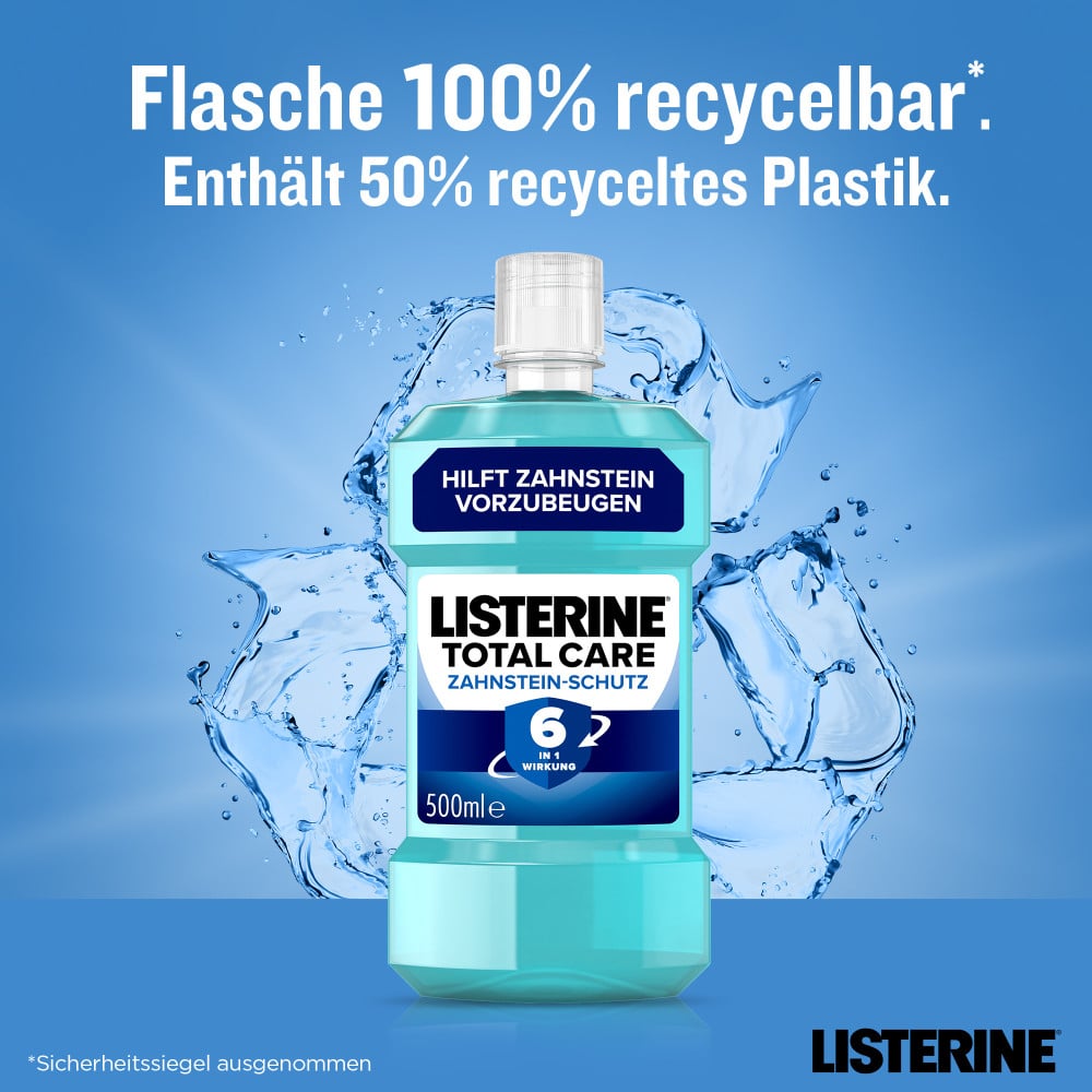 LISTERINE Total Care Zahnstein-Schutz 500 ml Lösung LISTERINE Total Care Zahnstein-Schutz 500 ml Lösung