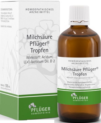 Milchsäure Pflüger Tropfen 100 ml Tropfen
