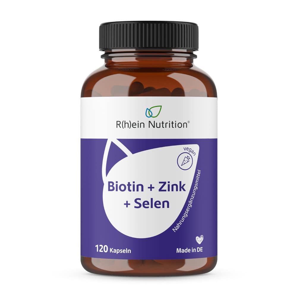 R(h)ein Nutrition BIOTIN + ZINK + SELEN 120 St Kapseln