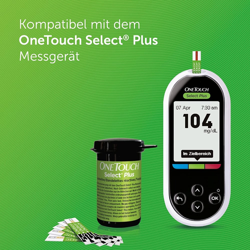 OneTouch Select Plus Teststreifen Doppelpack 2X30 St Teststreifen