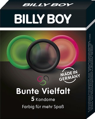 BILLY BOY bunte Vielfalt 5 St Kondome