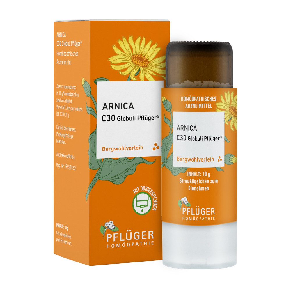 Arnica C30 Globuli Pflüger Dosierspender 10 g Globuli