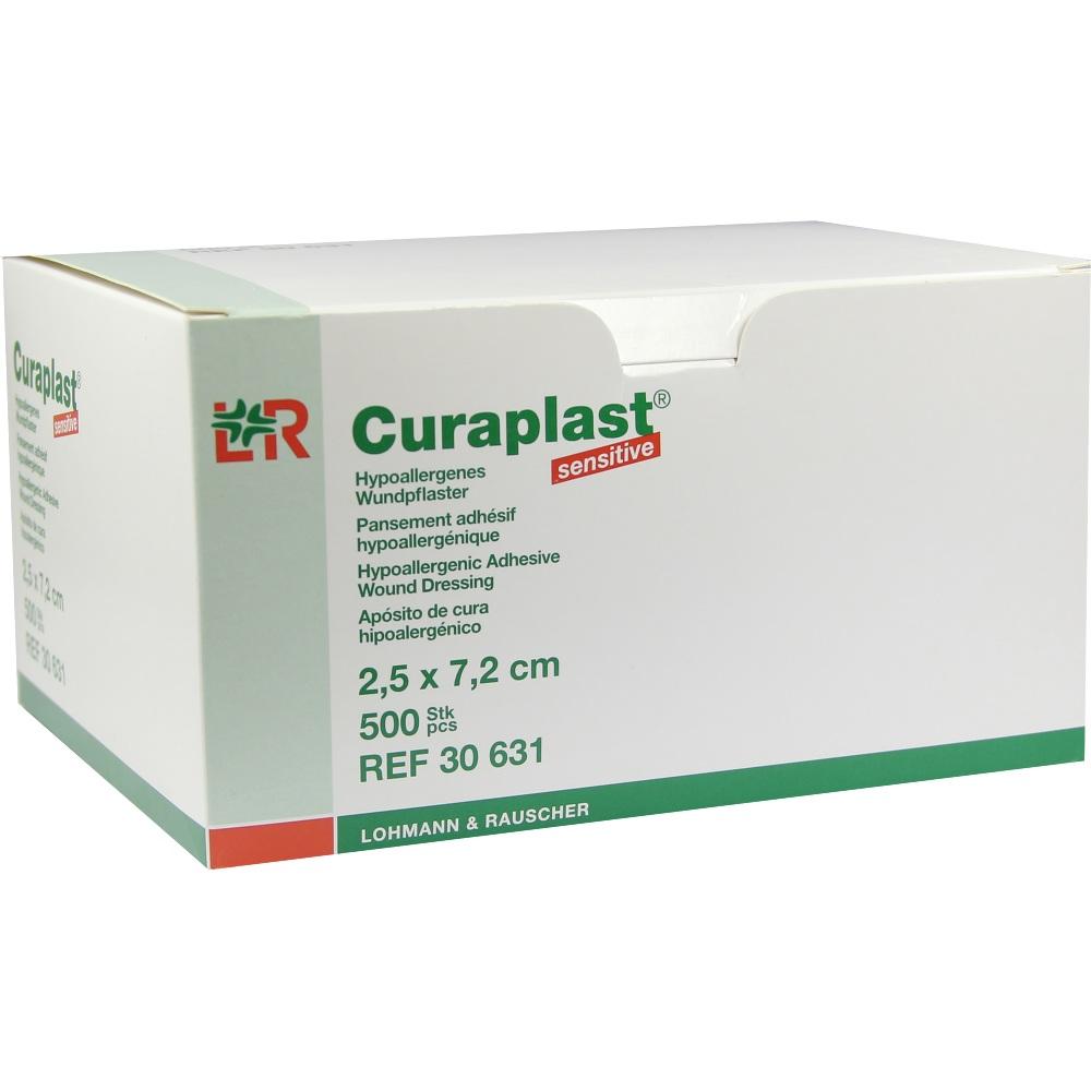 CURAPLAST Strips sensitiv 2,5x7,2 cm 500 St Pflaster