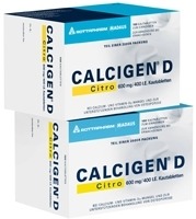 CALCIGEN D Citro 600mg/400 I.E. 200 St Kautabletten