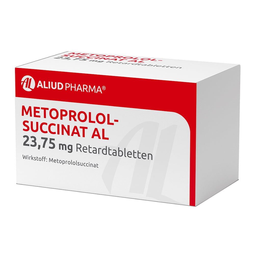 Metoprololsuccinat AL 23,75mg 100 St Retard-Tabletten
