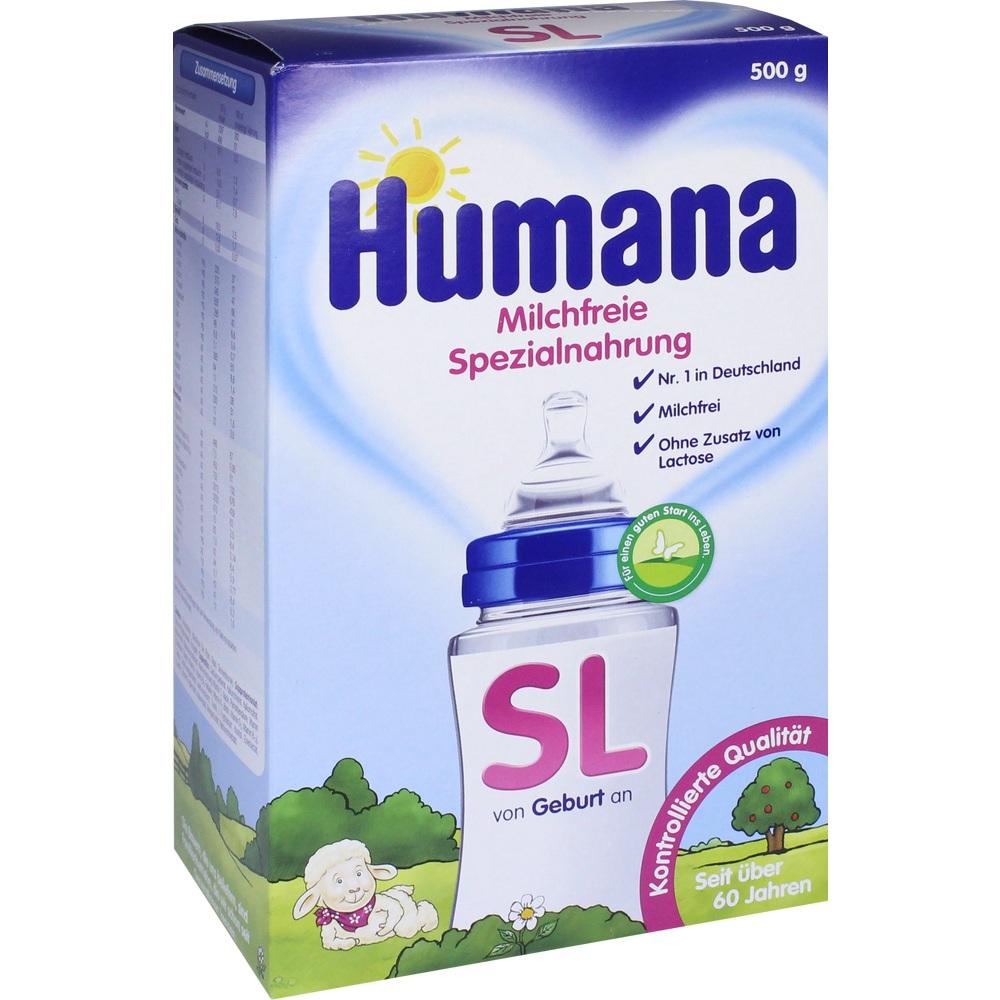 HUMANA SL Pulver milchfreie Spezialnahrung Pulver 500 g Pulver