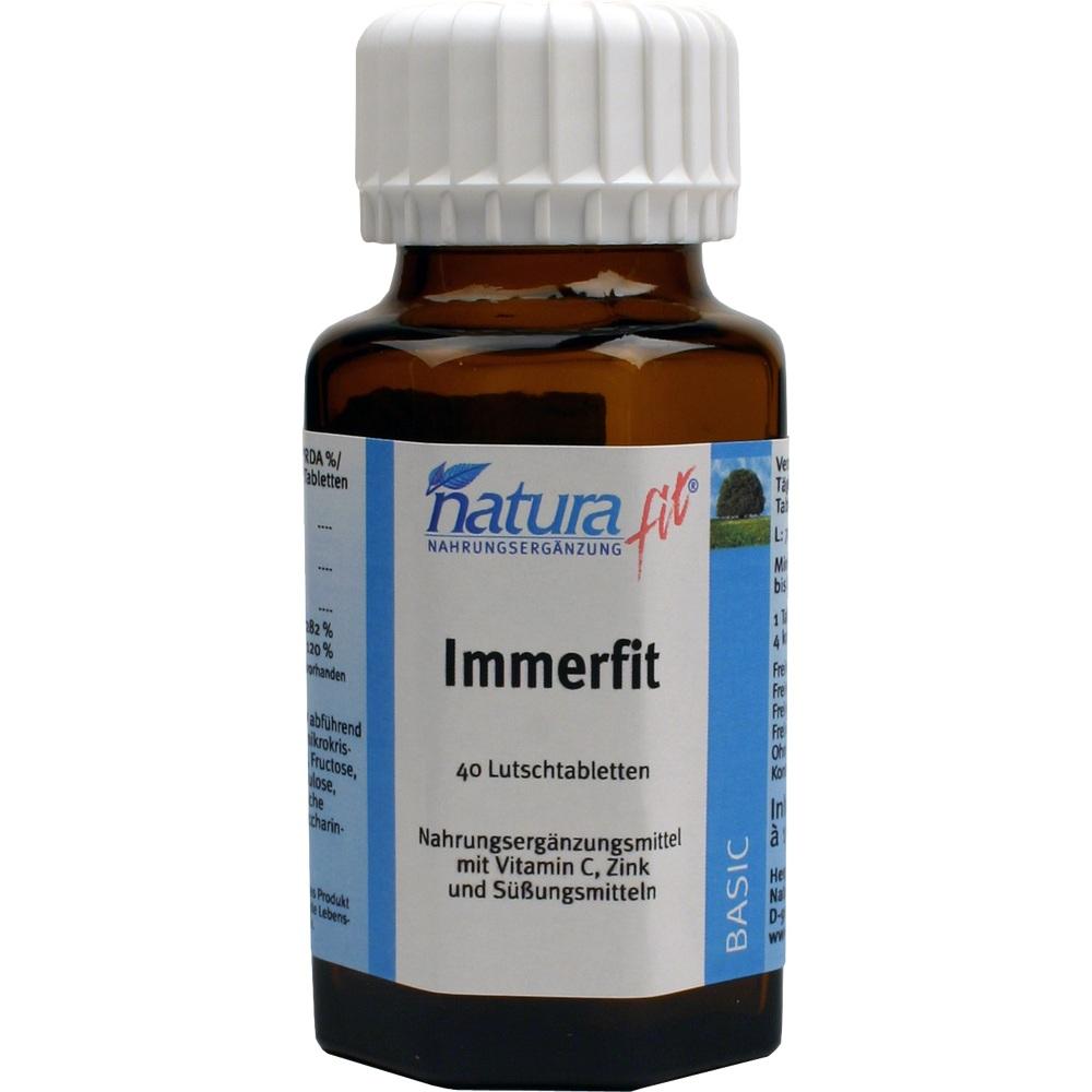 NATURAFIT Immerfit  40 St Lutschtabletten