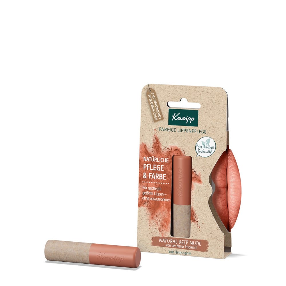 Kneipp FARBIGE LIPPENPFLEGE NATURAL DEEP NUDE 3.5 g Stifte