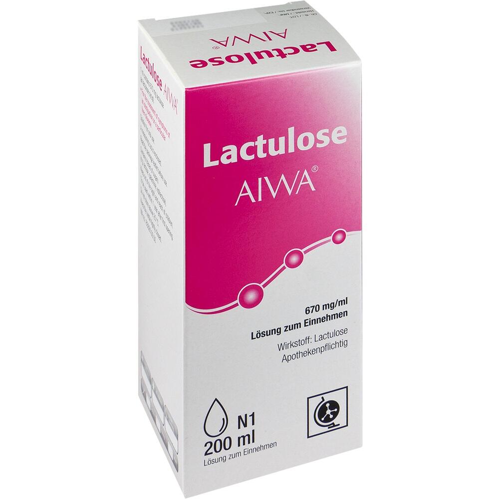 Lactulose AIWA 670mg/ml 200 ml Lösung zum Einnehmen