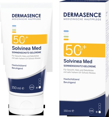 DERMASENCE Solvinea Med LSF 50+ Creme 150 ml Creme