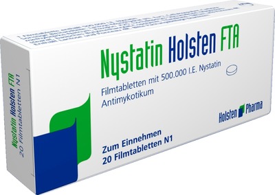 Nystatin Holsten 20 St Filmtabletten