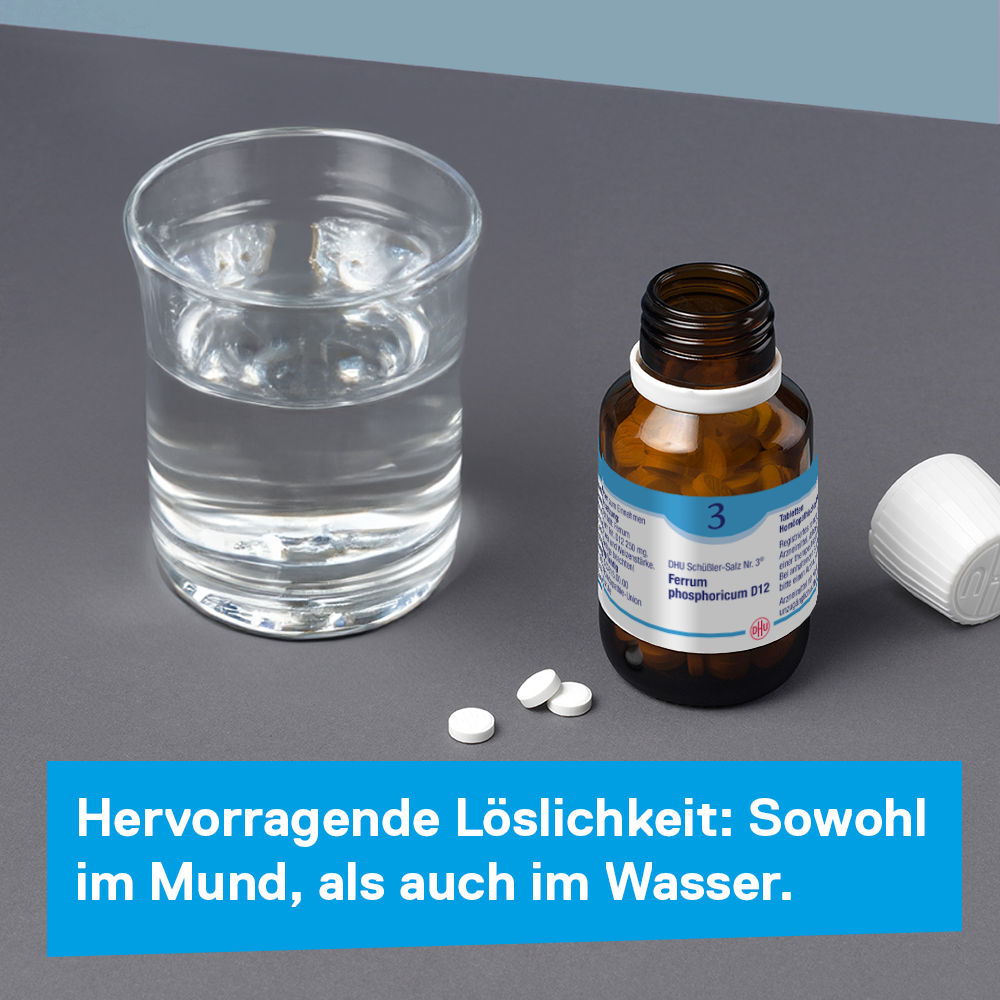 DHU Schüßler-Salz Nr. 3 Ferrum phosphoricum D6 200 St Tabletten