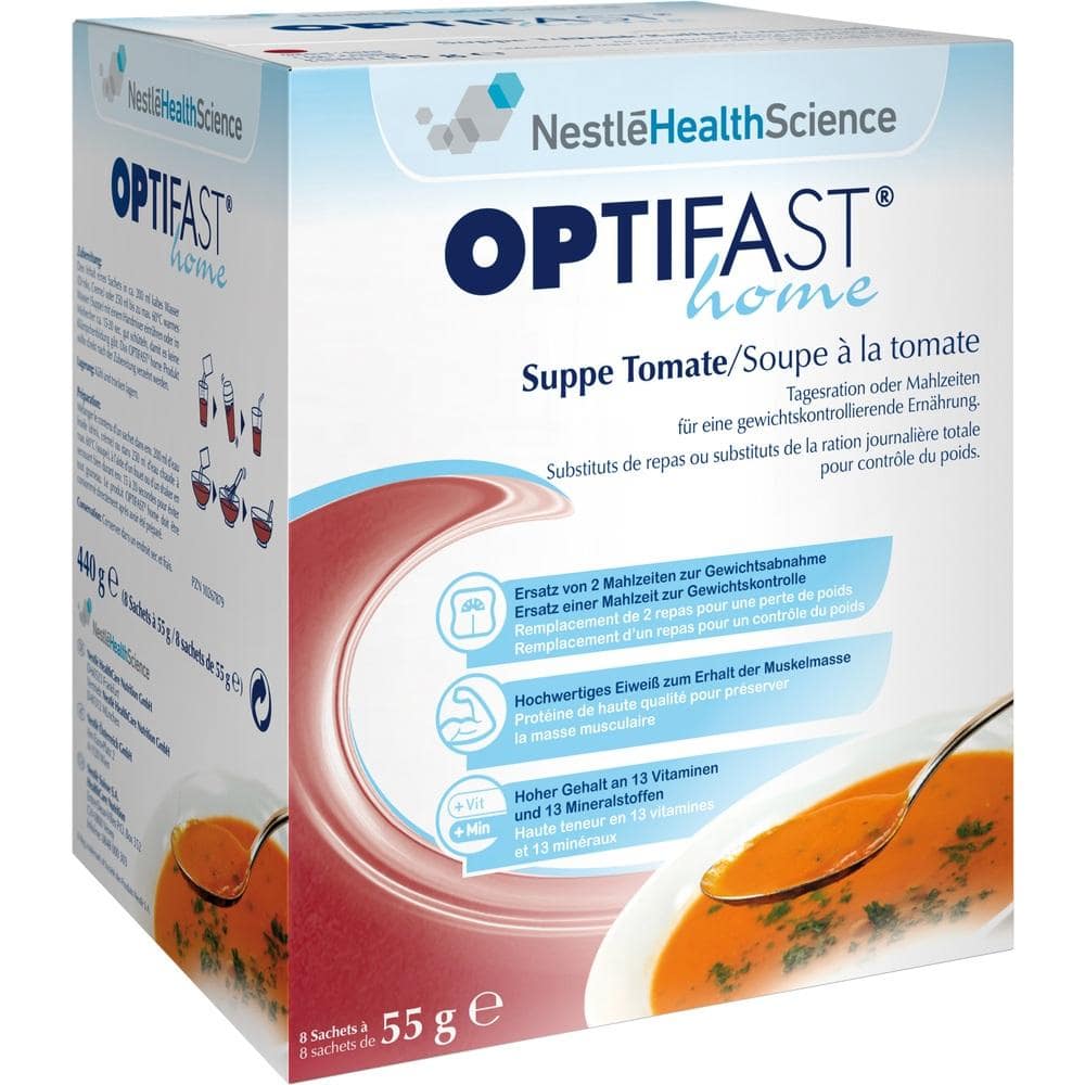 OPTIFAST Suppe Tomate Geschmack 8X55 g Pulver