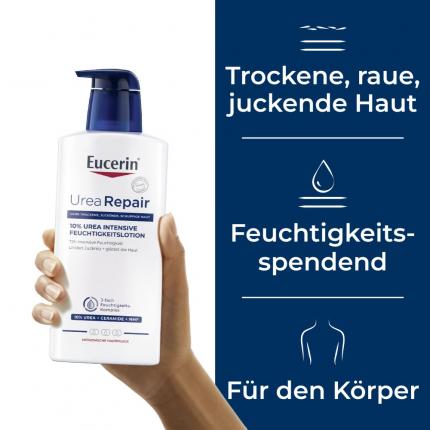 Eucerin UreaRepair PLUS 10% UREA LOTION Doppelpack - 3€ sparen* 2X400 ml Lotion