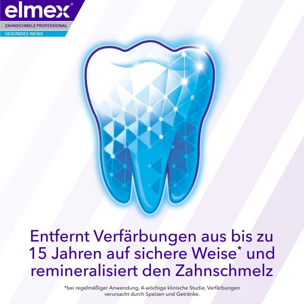 elmex ZAHNSCHMELZ PROFESSIONAL GESUNDES WEISS WEISS-SCHMELZ 75 ml Zahnpasta