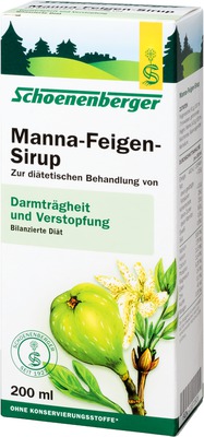 Schoenenberger Manna-Feigen Sirup 200 ml Sirup